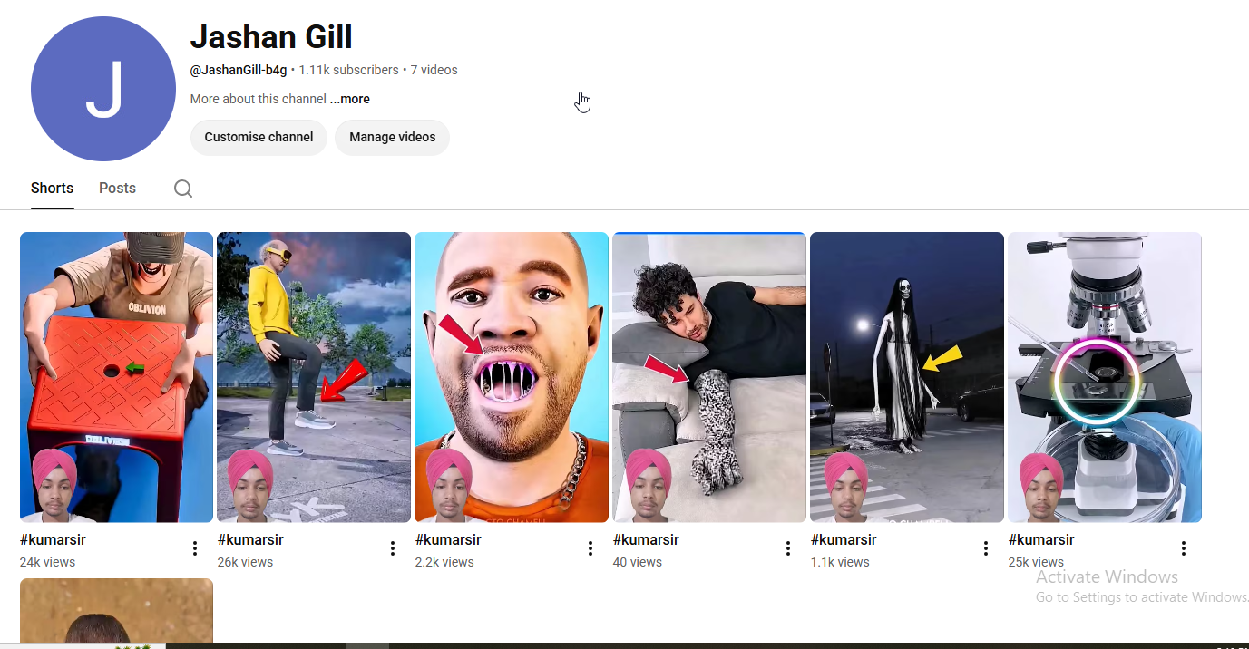 1.1K Subscriber  | 81.2K View | No Strike