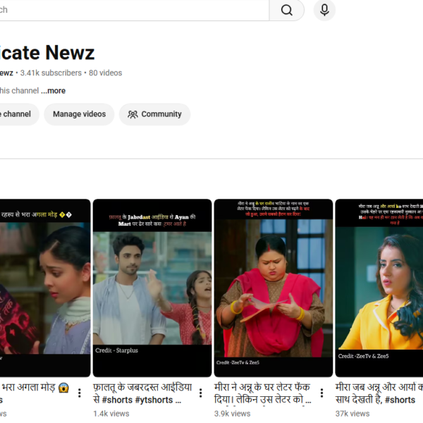 3.41K Subscriber | 4.4M View | No Strike