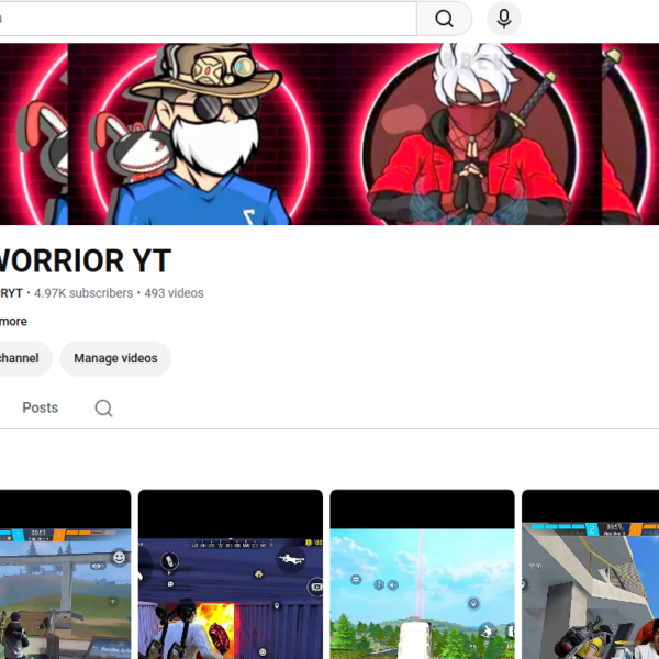 4.9K subscribers | 45K View  | 1 Warning Strike