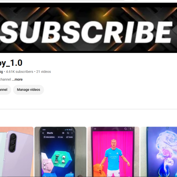 368K View | 4.61K Subscribers | 1Years Old