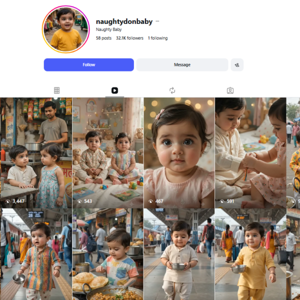 3.5M Views | 32K Follower | No issue