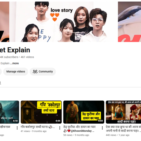 334K subscribers | 280k view |  2 years old