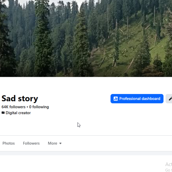 64K followers | 4k Views | No Issue