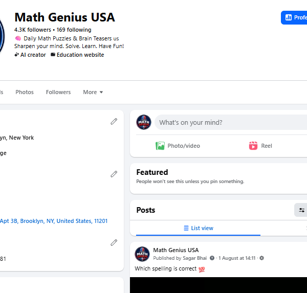 Monetization Page | 4.3K Follower | 234K Views