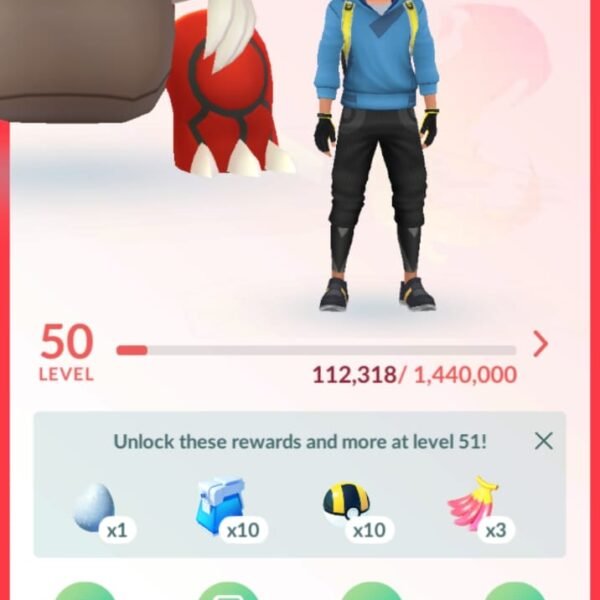 Level 50 | 375 Pokemon | 12 Shiny