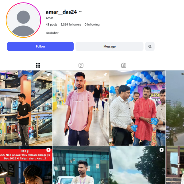 2K Follower | 40+ Views | 1 Year old