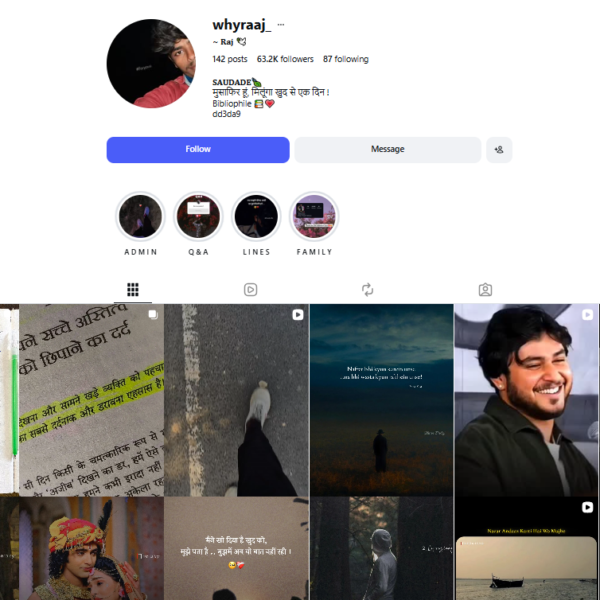 107K Views | 63K Follower | 2.5 Years Old