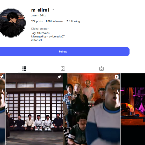 2.9M Views | 1.8K Follower | 6 Month Old