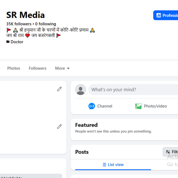 Setup Page | 35K Follower | 771K View | 3 Years Old