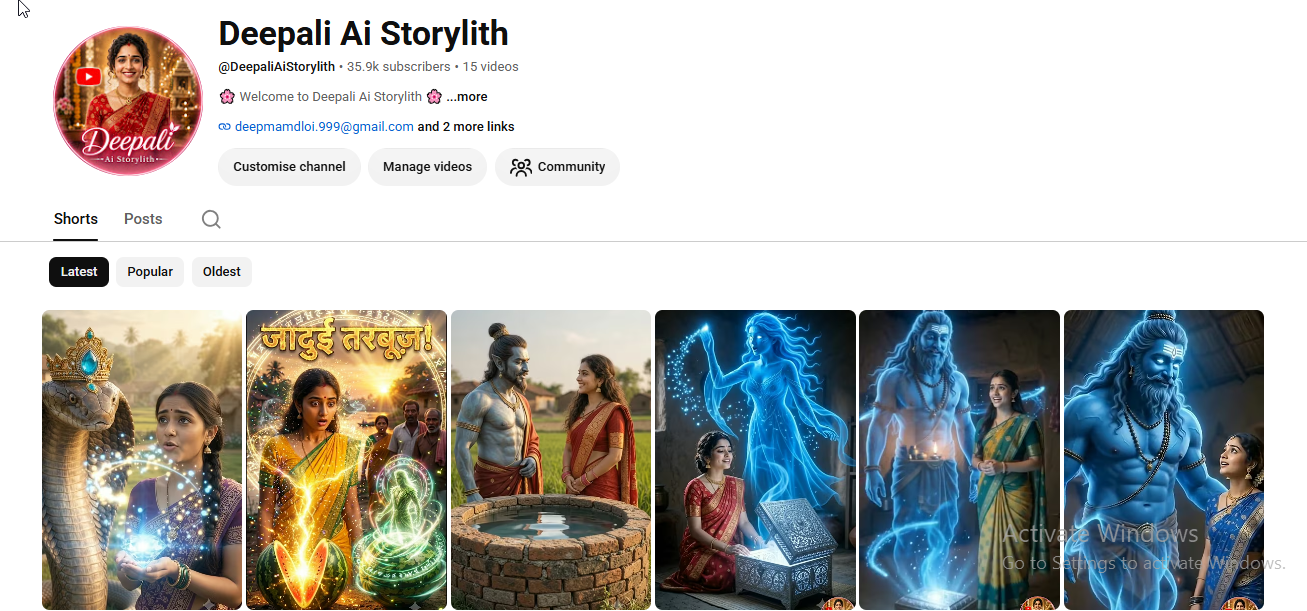 2026-09-12 16_15_47-Deepali Ai Storylith - YouTube