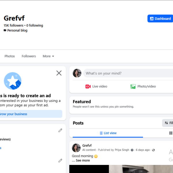Setup Page|Nigeria Traffic|15K Followers|150K View
