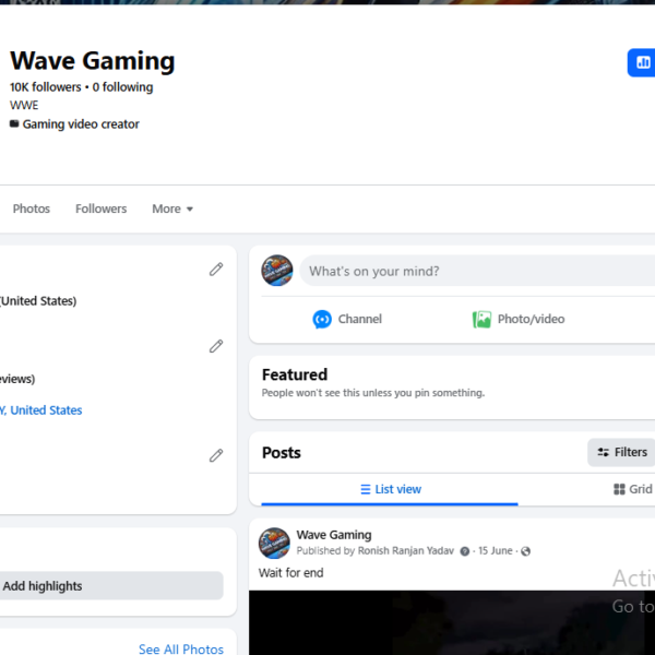 Setup Page|180K View|10K Followers|4 Years Old